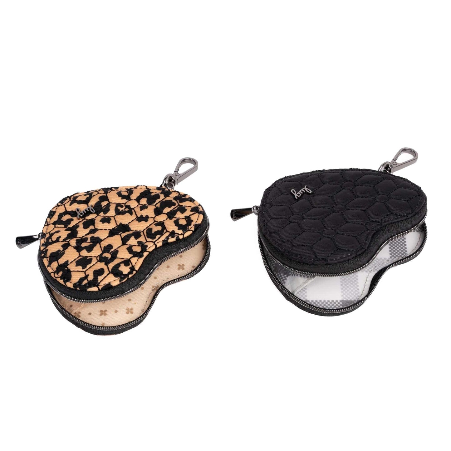 Heart Pouch 2pc Set