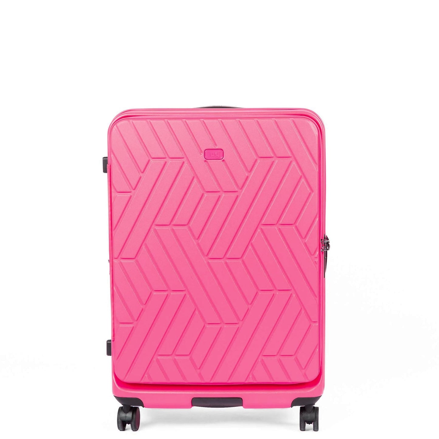 Box Truck Hard Sided Wheelie Checked Bag