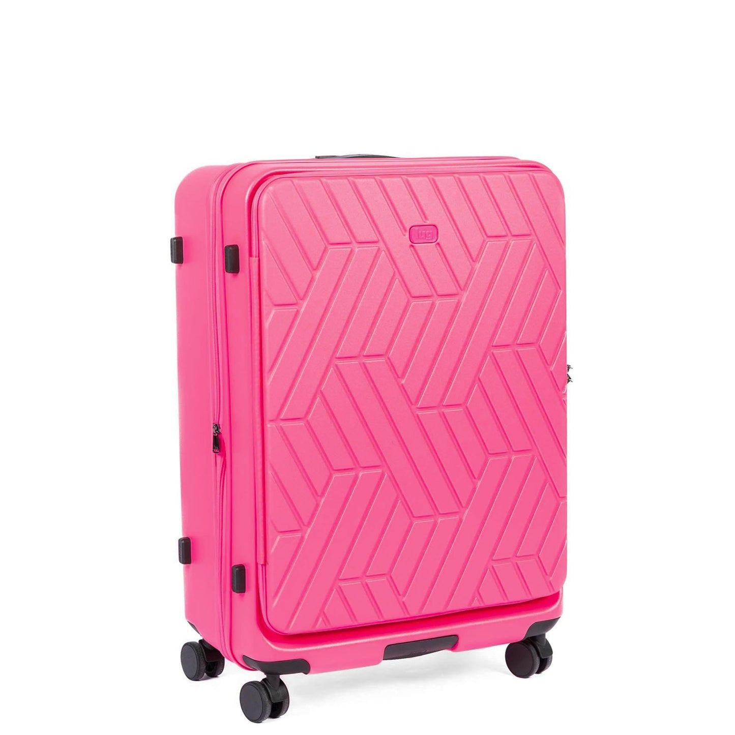 Box Truck Hard Sided Wheelie Checked Bag