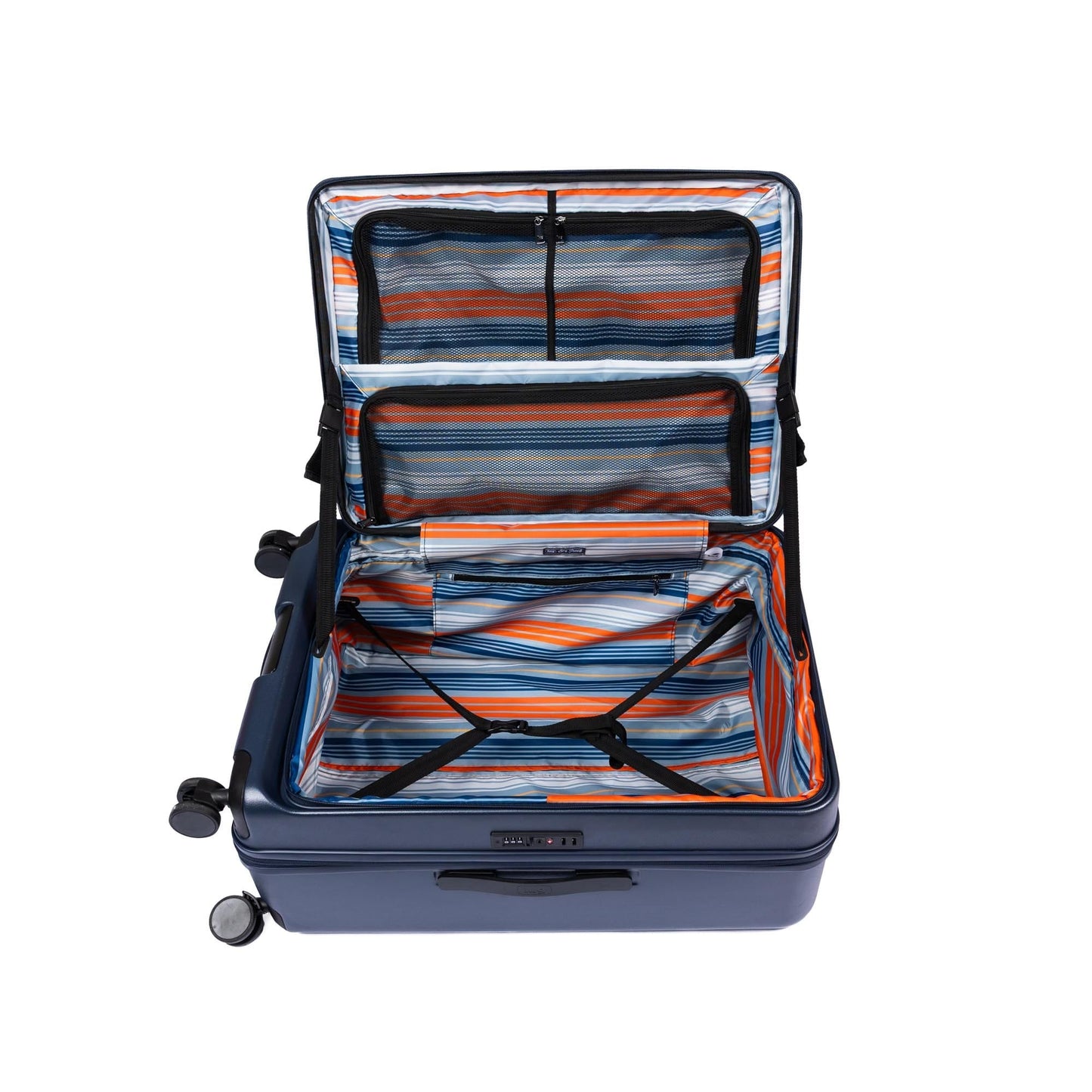 Box Truck Hard Sided Wheelie Checked Bag