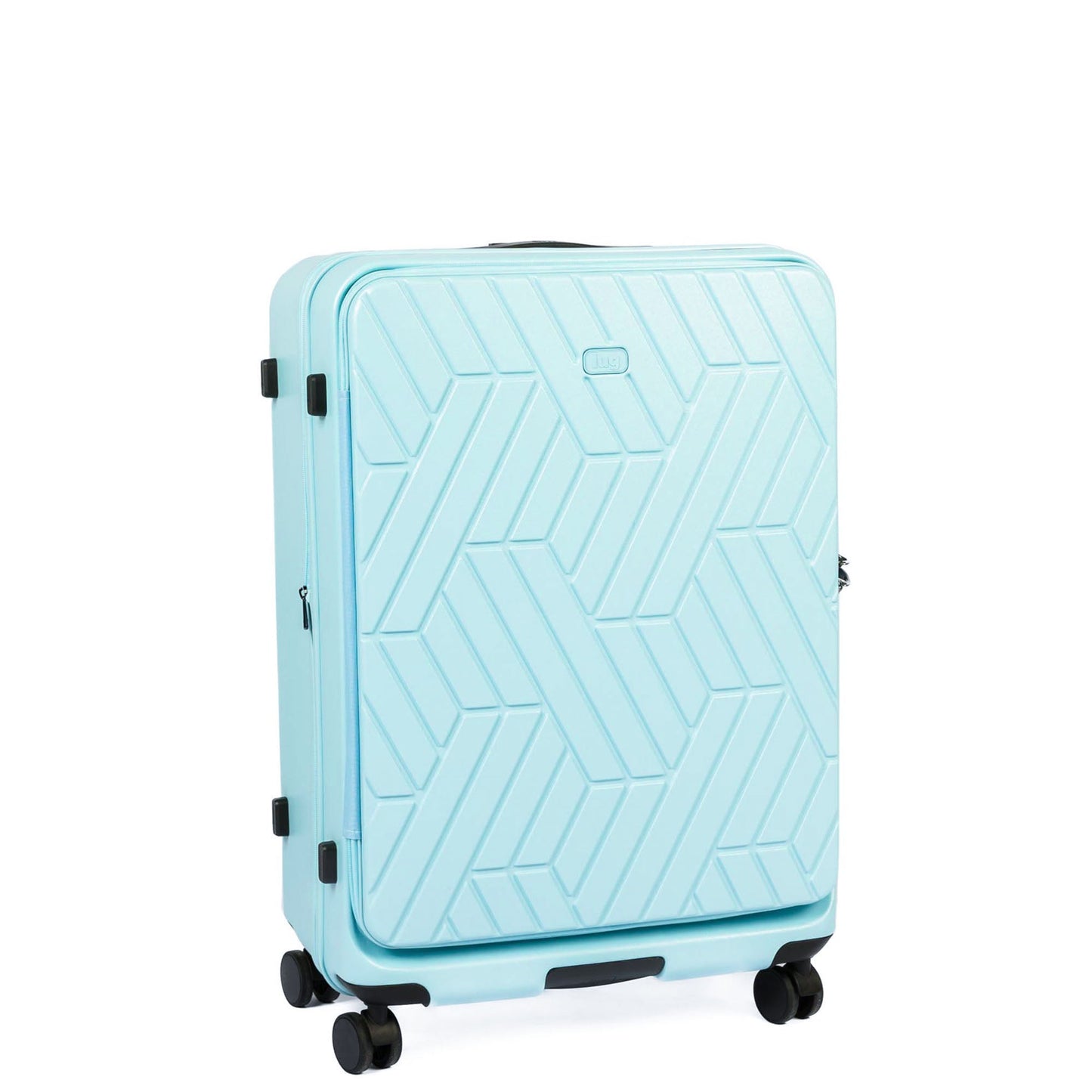 Box Truck Hard Sided Wheelie Checked Bag
