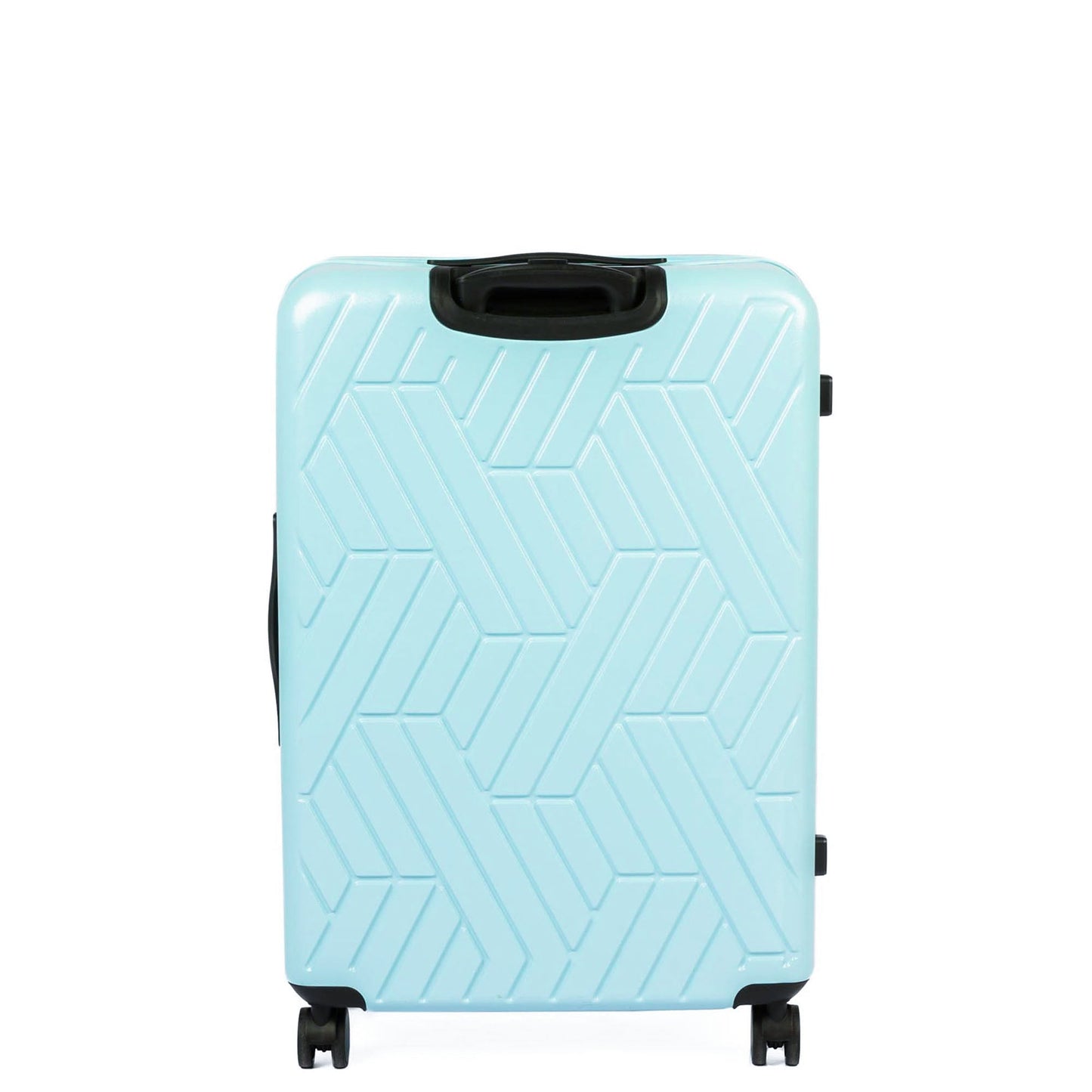 Box Truck Hard Sided Wheelie Checked Bag