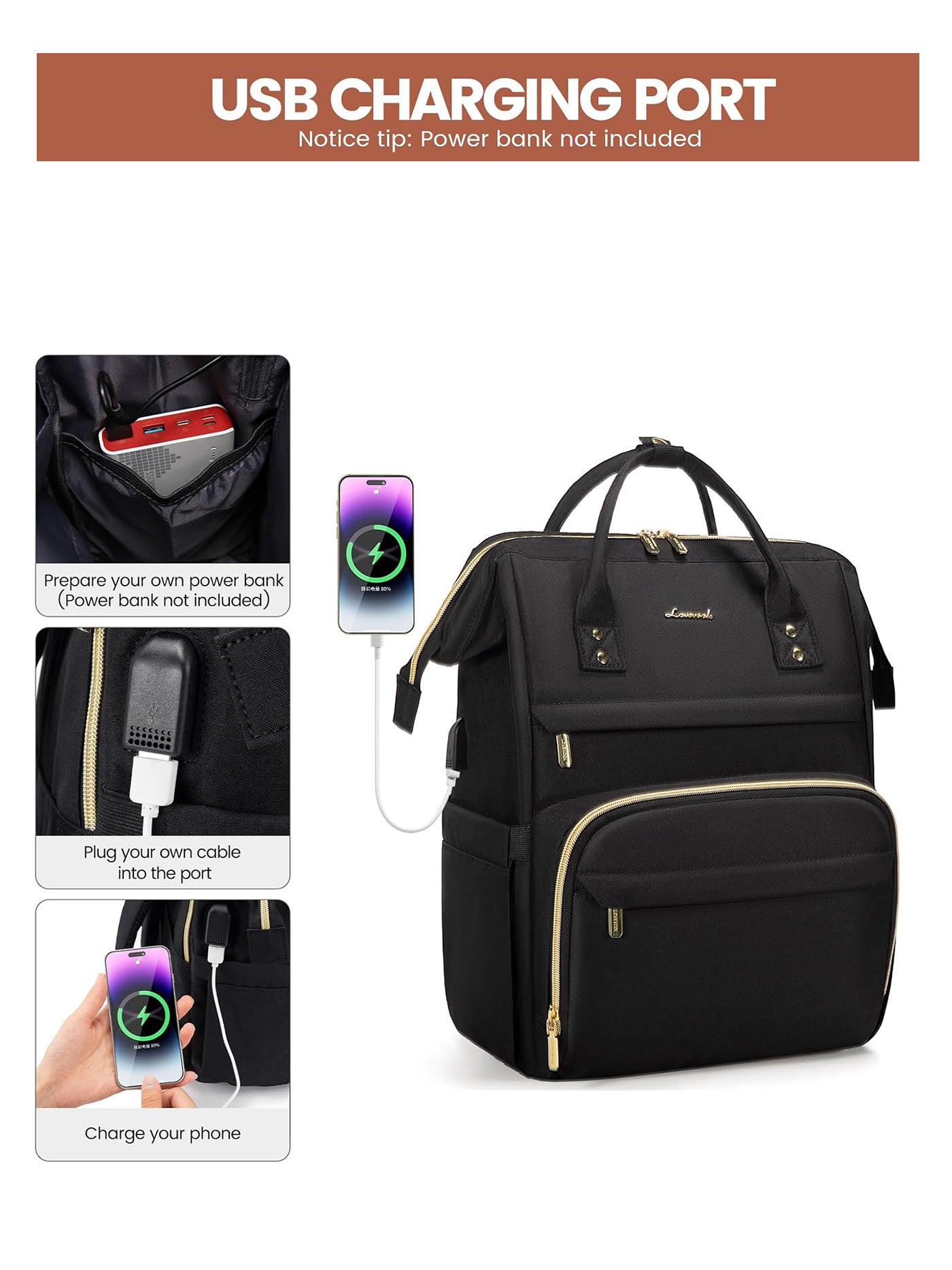 Viola I Laptop Backpack, 14-17