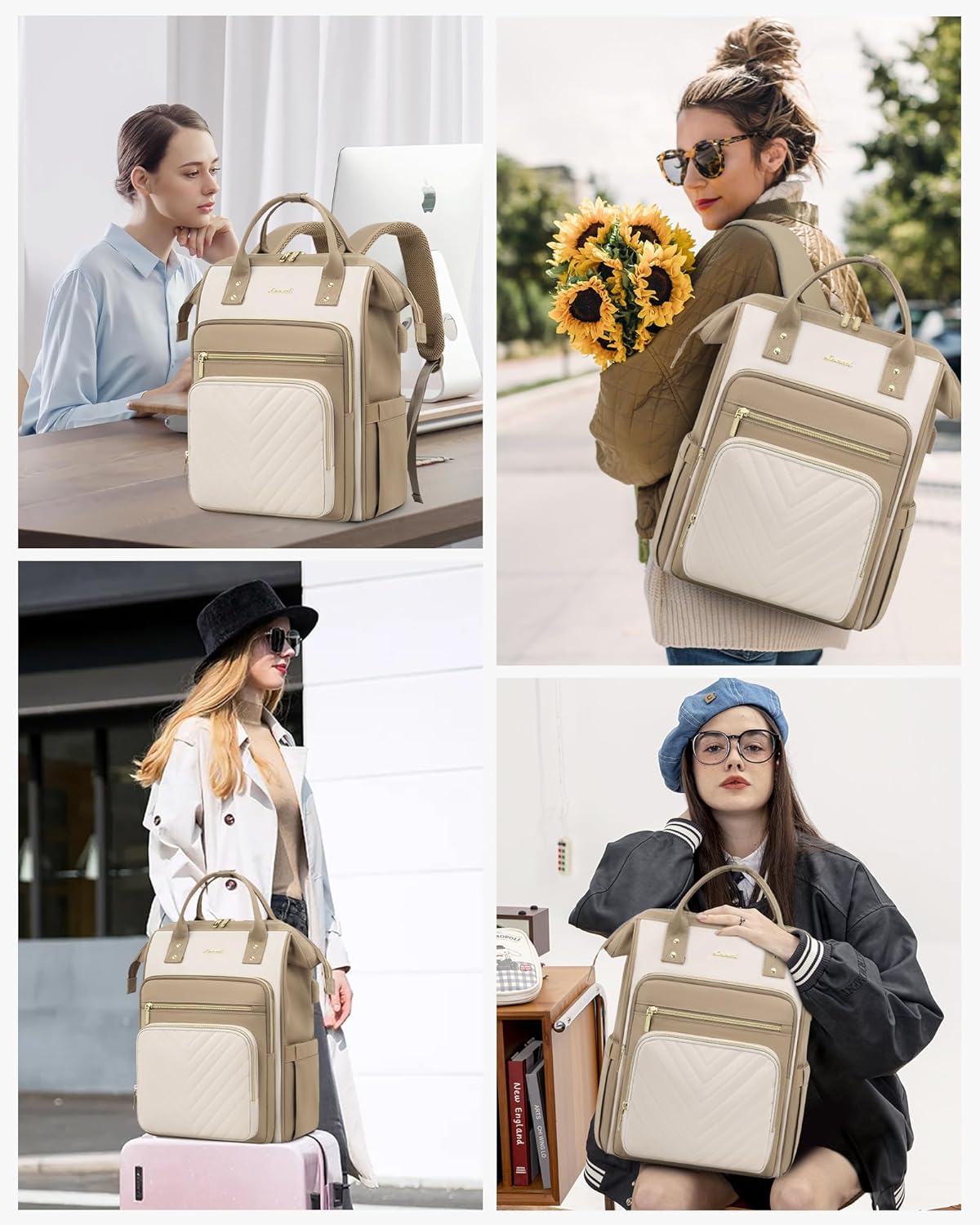 Chevron laptop backpack , 15.6 17.3