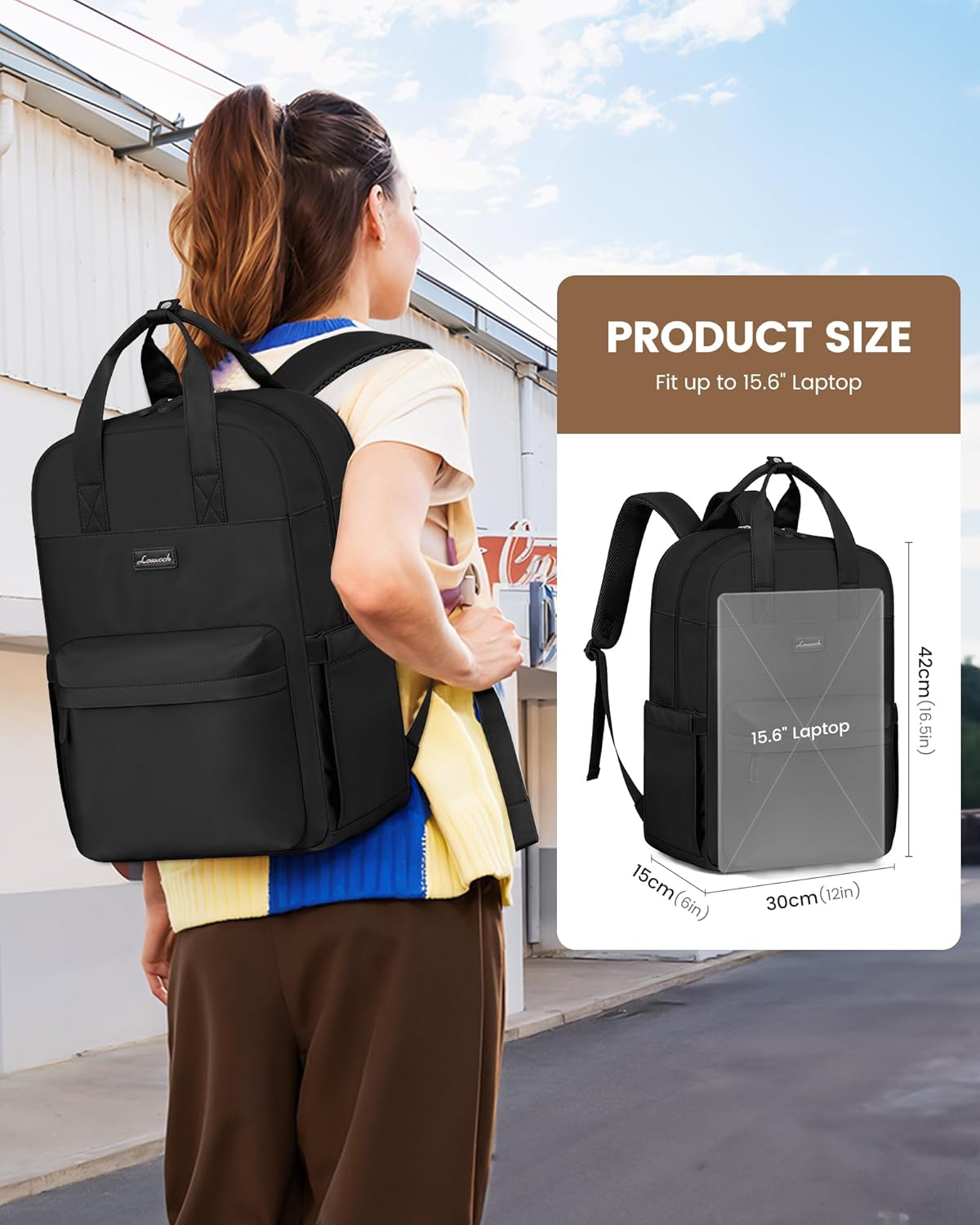 School Laptop Backpack, 15 17 (Not Available In The US)