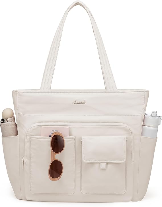 Multiple Pocket Laptop Tote Bag, 15.6