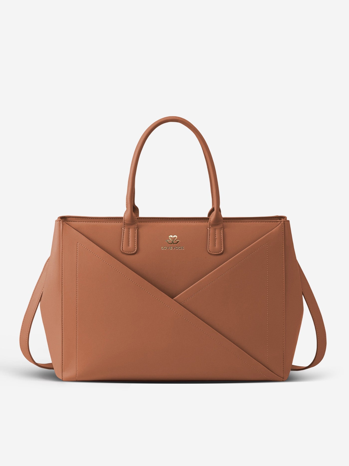 PU Leather Work Bag, 15.6 17.3
