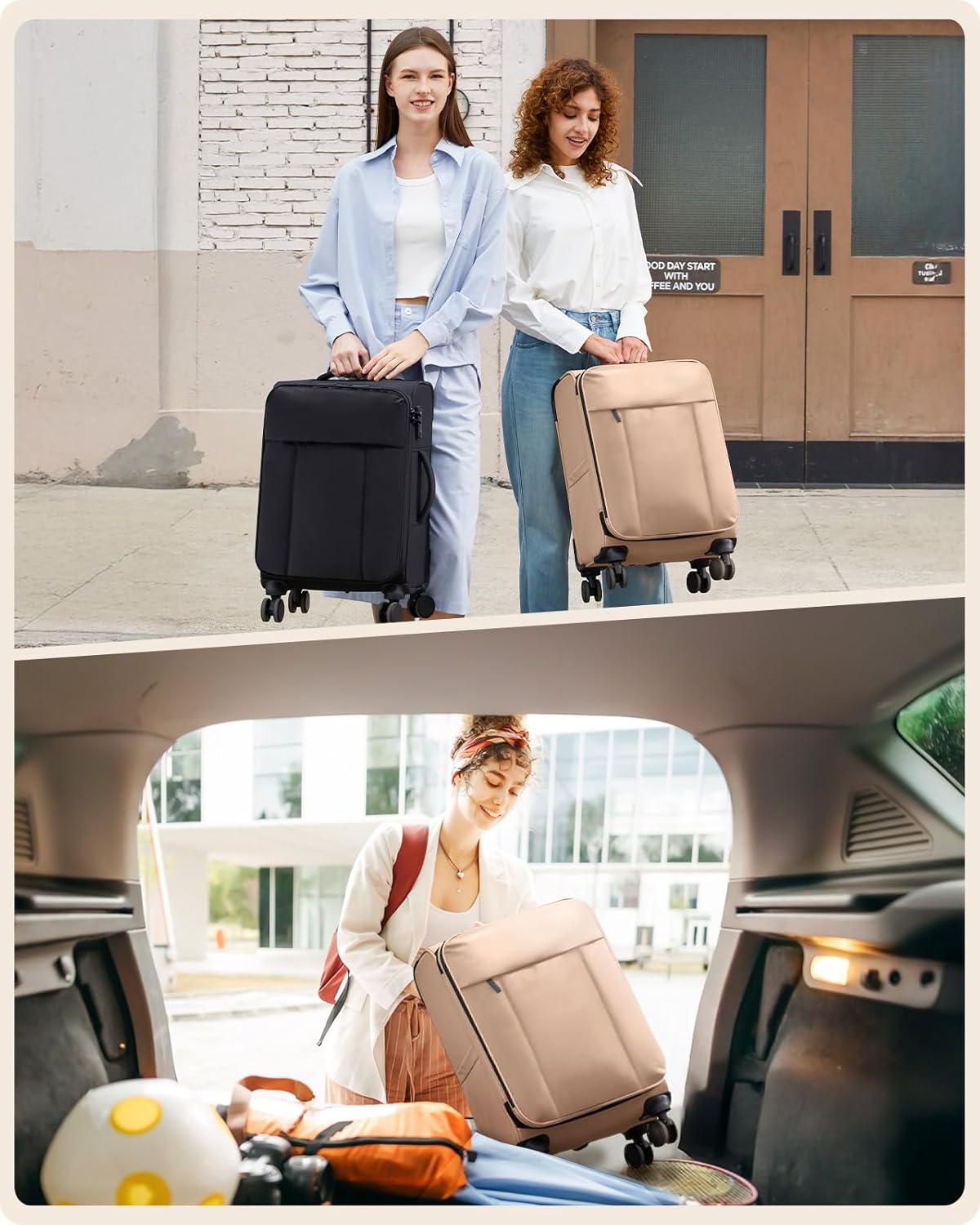 Spinner Carry On Luggage, 22(US ONLY)