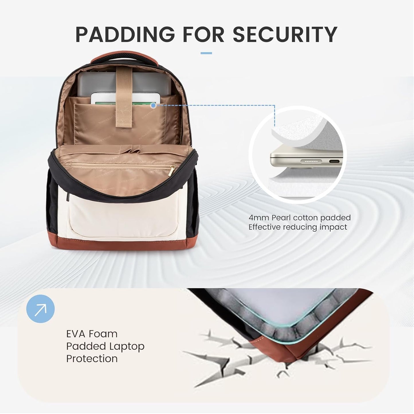 Lightweight School Backpack, 15.6 17, 4511