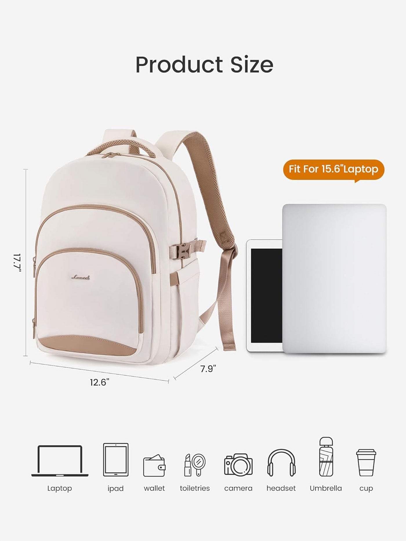 School Laptop Backpack, 15.6 17.3, 4547
