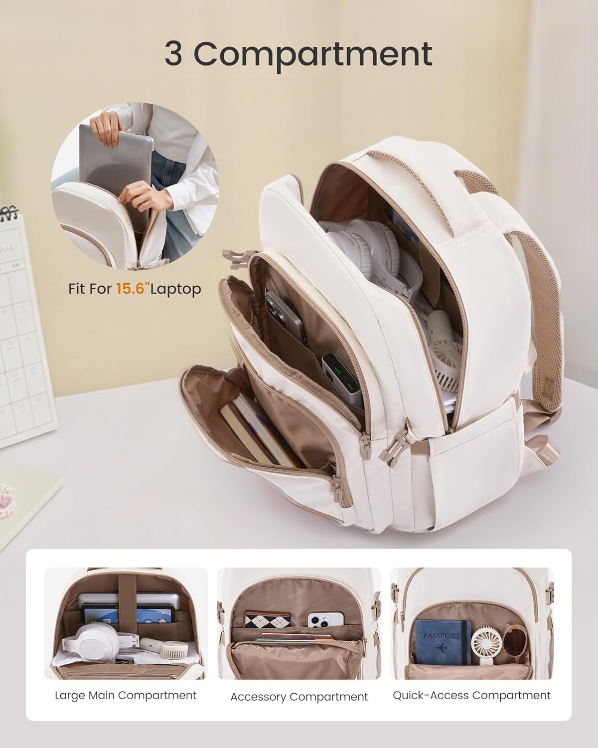 School Laptop Backpack, 15.6 17.3, 4547