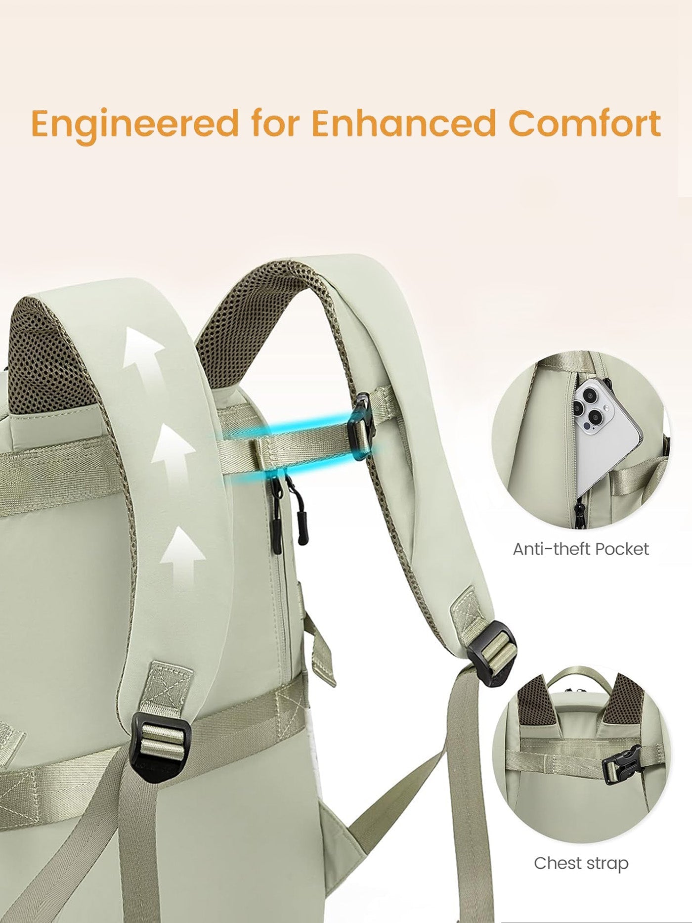 Lightweight Laptop Backpack, 15.6-18, 4572