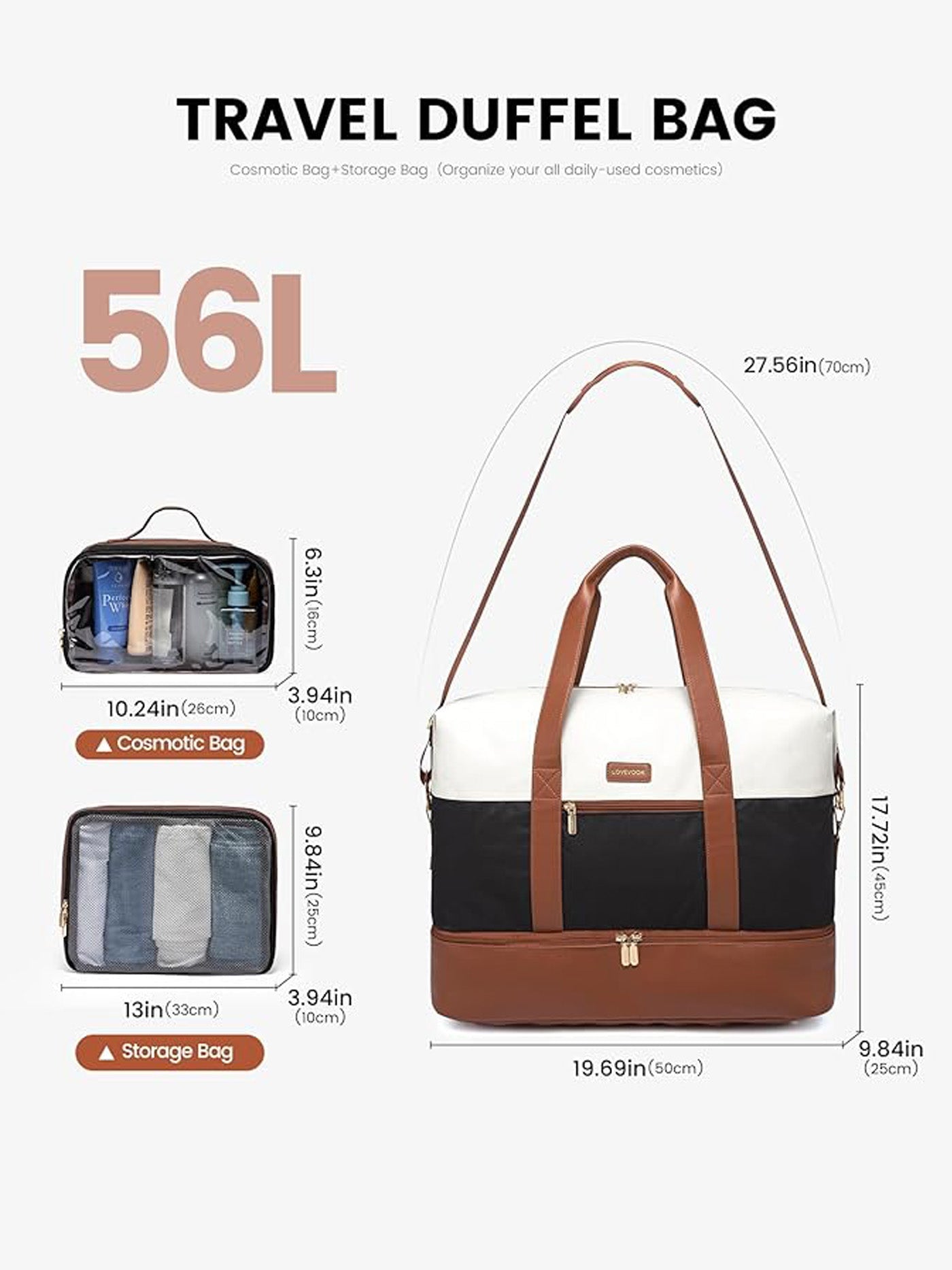 3Pcs Duffel Bag - Urban 3