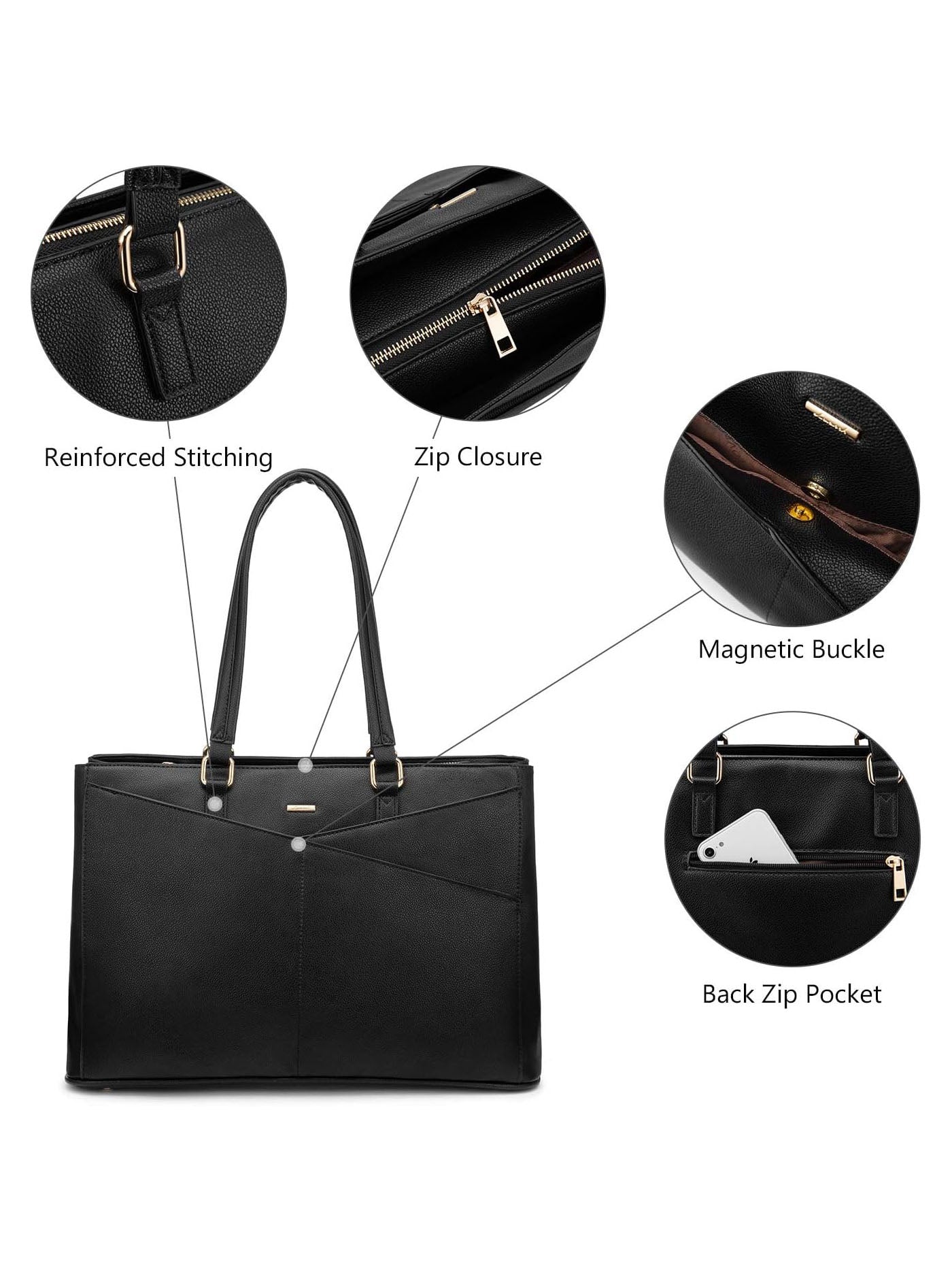 Laptop Shoulder Bag, 15.6