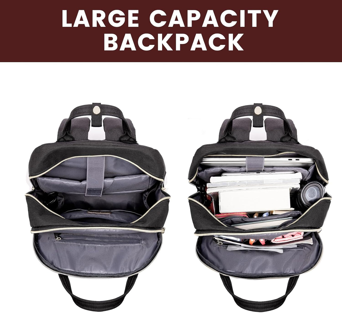 Molebelle Laptop Backpack, 15.6 17