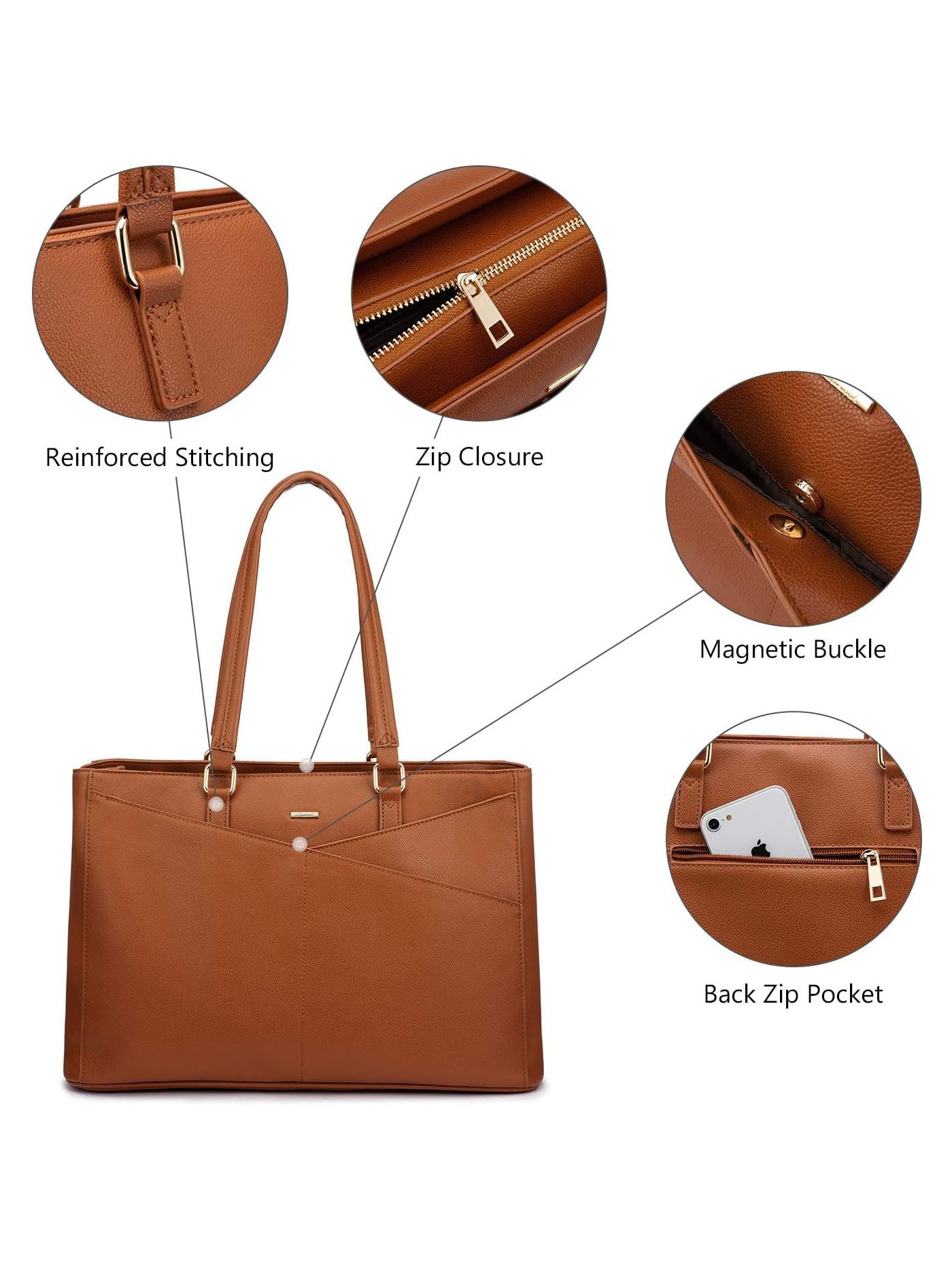 Laptop Shoulder Bag, 15.6