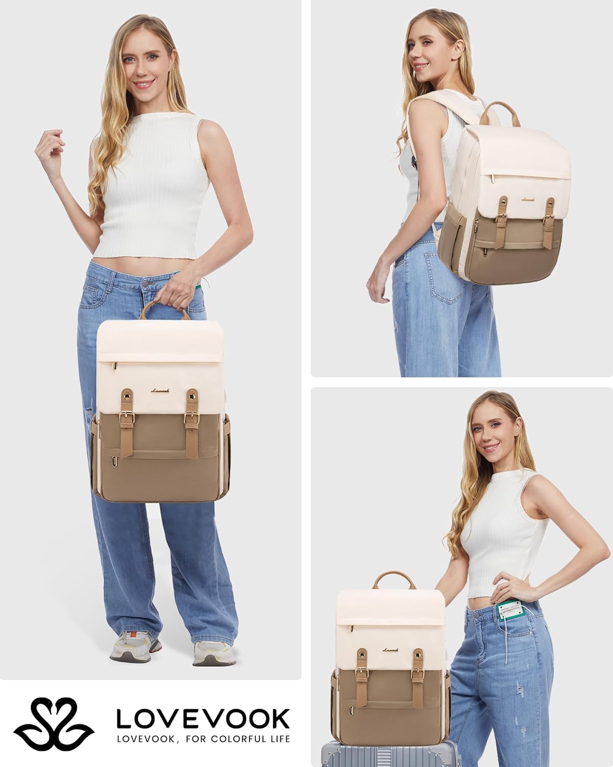 Travel Laptop Backpack, 15.6 17