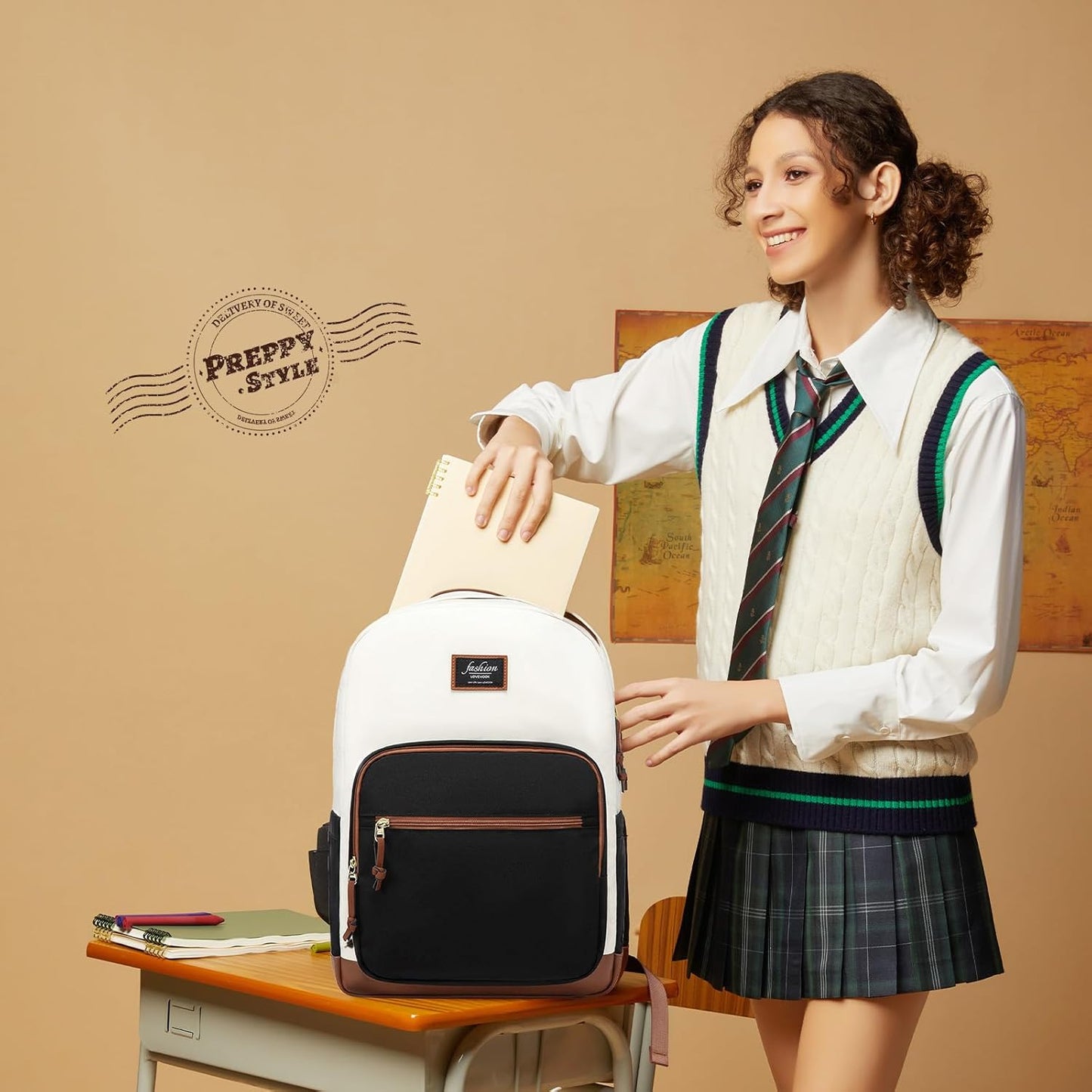 Lightweight College Laptop Backpack, 15.6 17.3