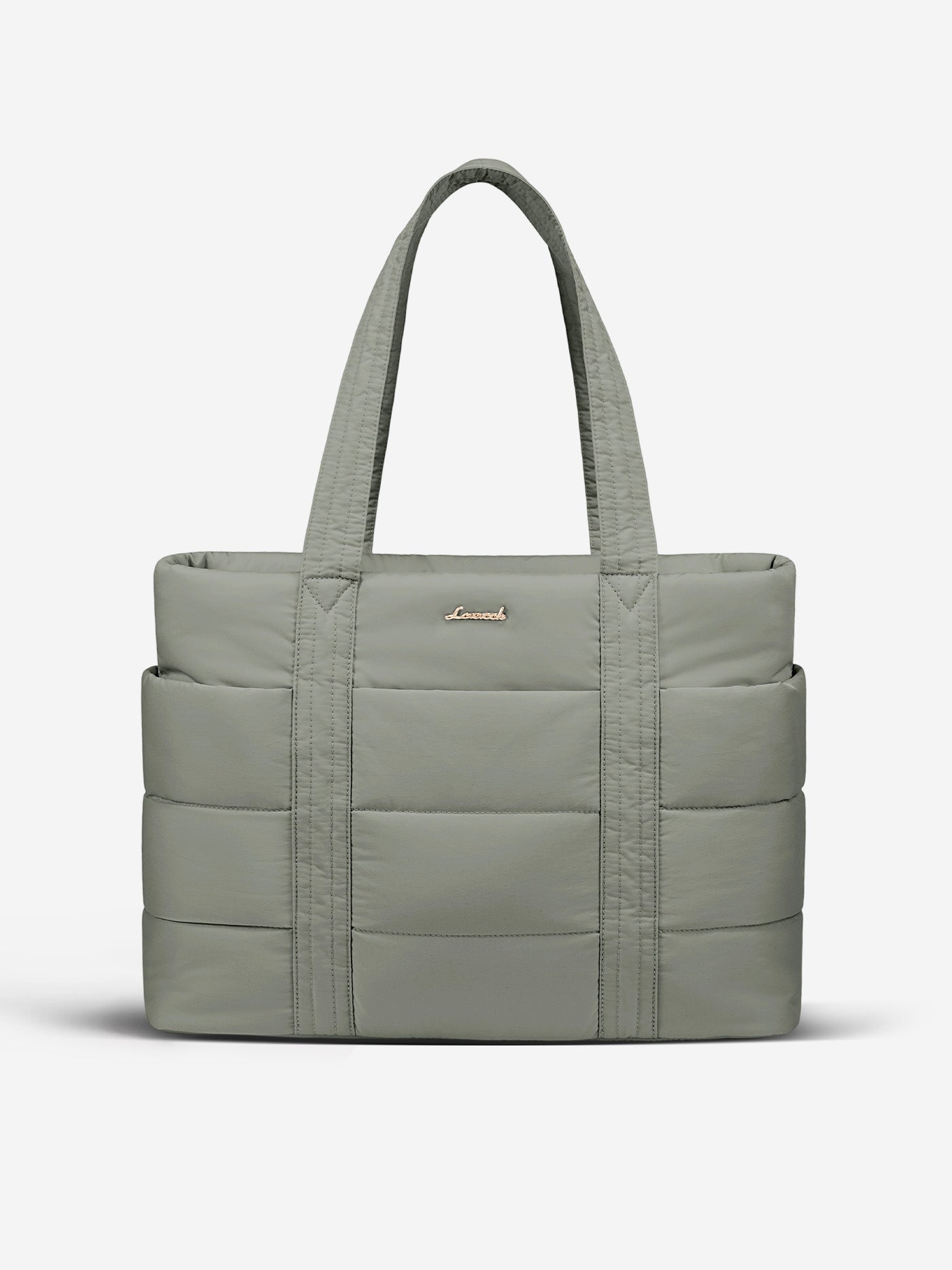Large Puffer Work Tote Bag, 15.6 17