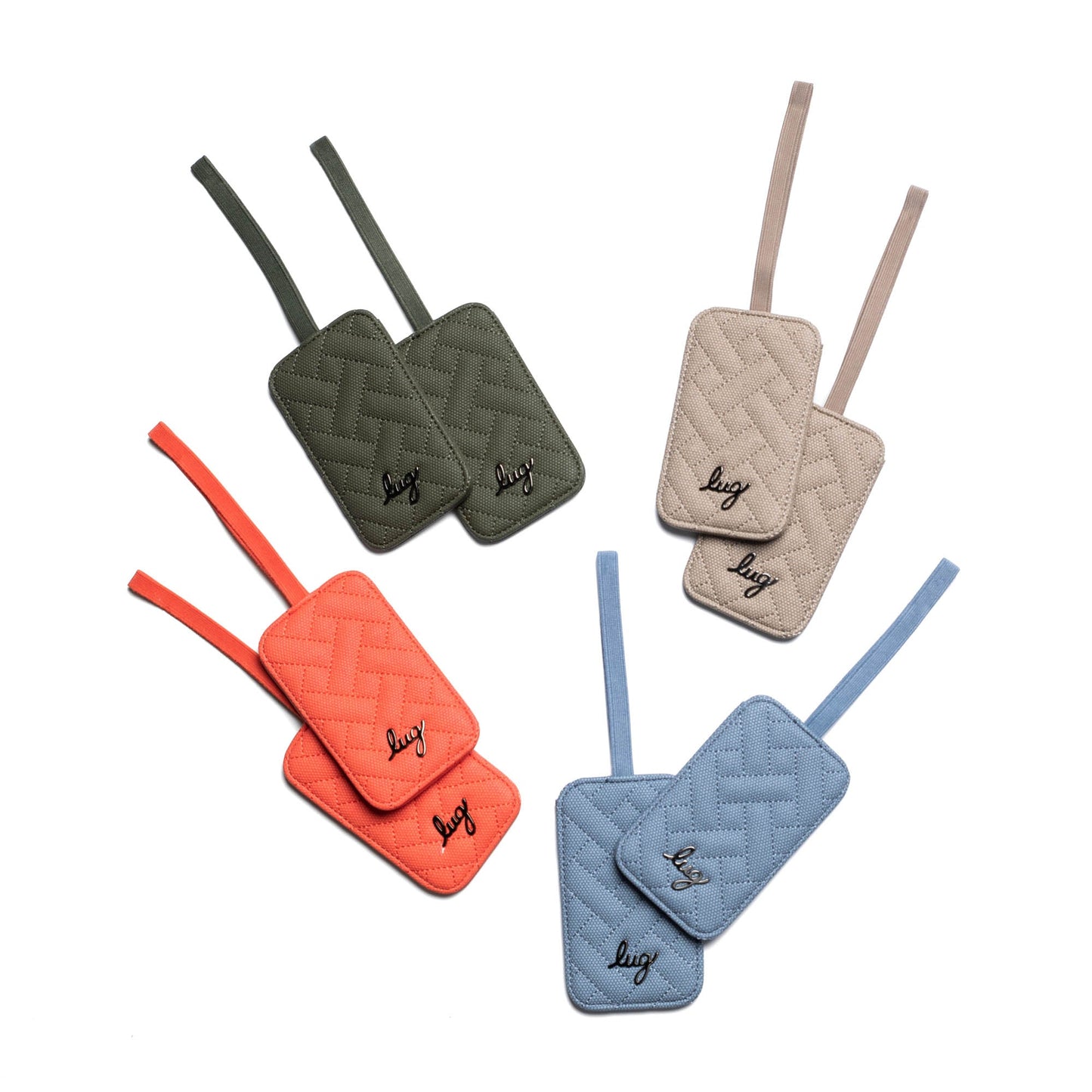 Baggage Claim Matte Luxe VL Luggage Tag 2pc Set