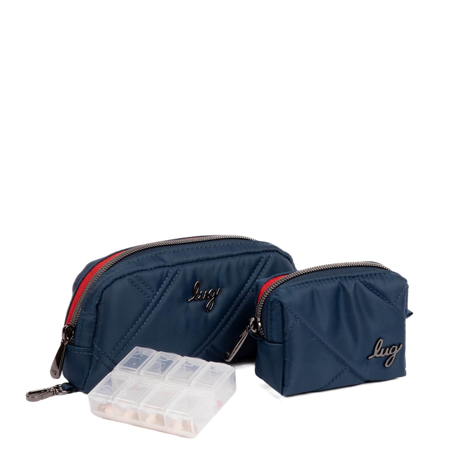 Bobsled XL Eyeglass Case & Choo Choo Mini Pill Box Set