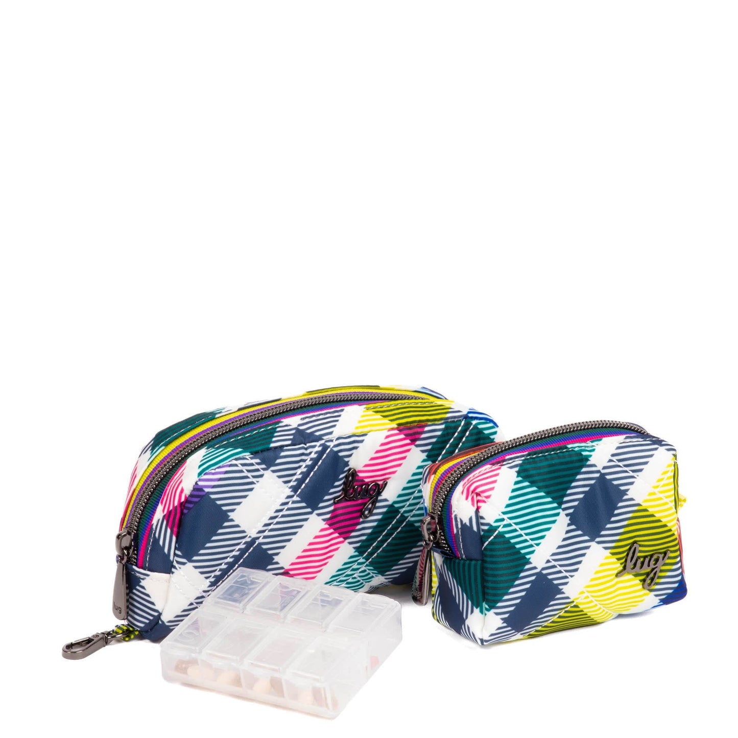 Bobsled XL Eyeglass Case & Choo Choo Mini Pill Box Set