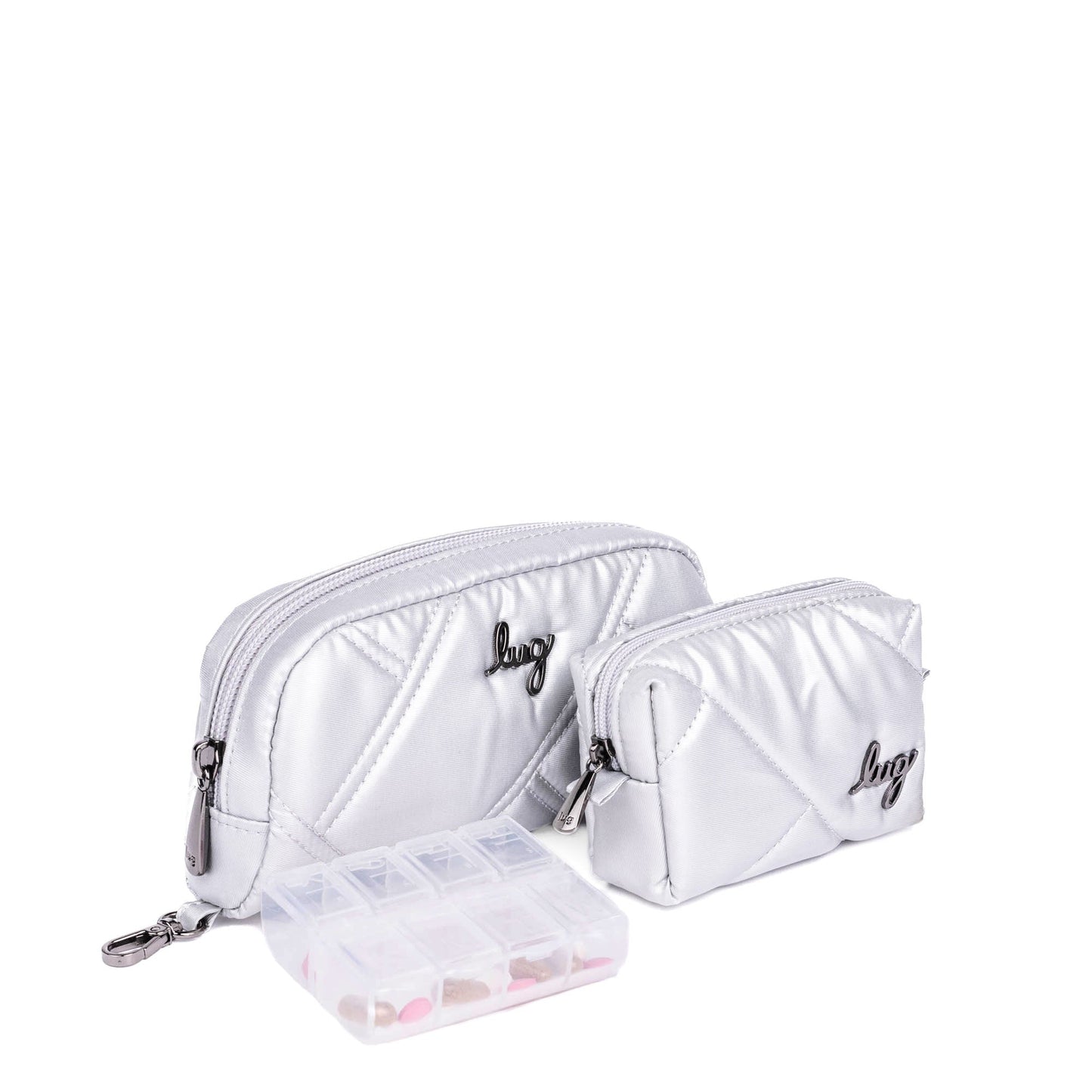 Bobsled XL Eyeglass Case & Choo Choo Mini Pill Box Set