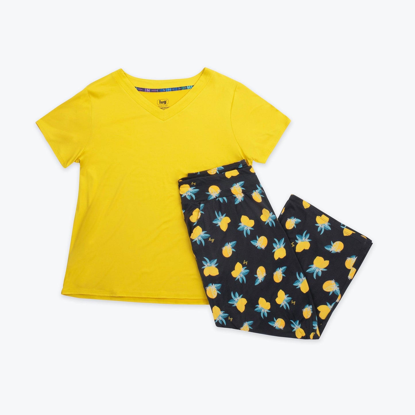 Boomerang Relaxed Tee & Cropped Pants Set