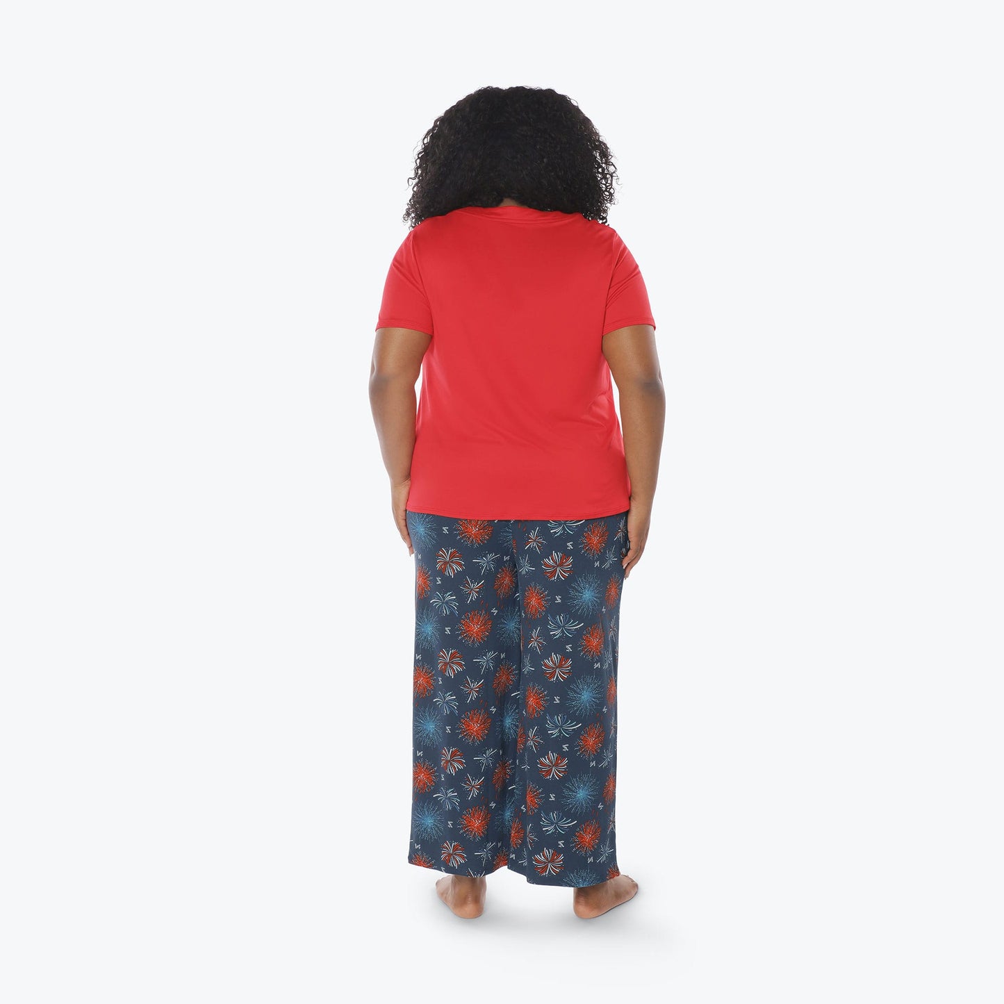 Boomerang Relaxed Tee & Cropped Pants Set