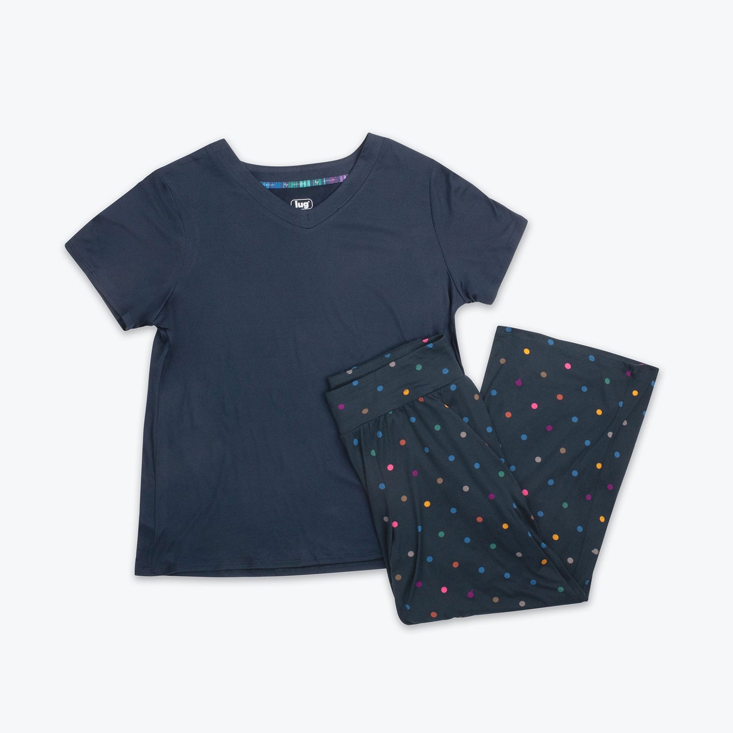 Boomerang Relaxed Tee & Cropped Pants Set