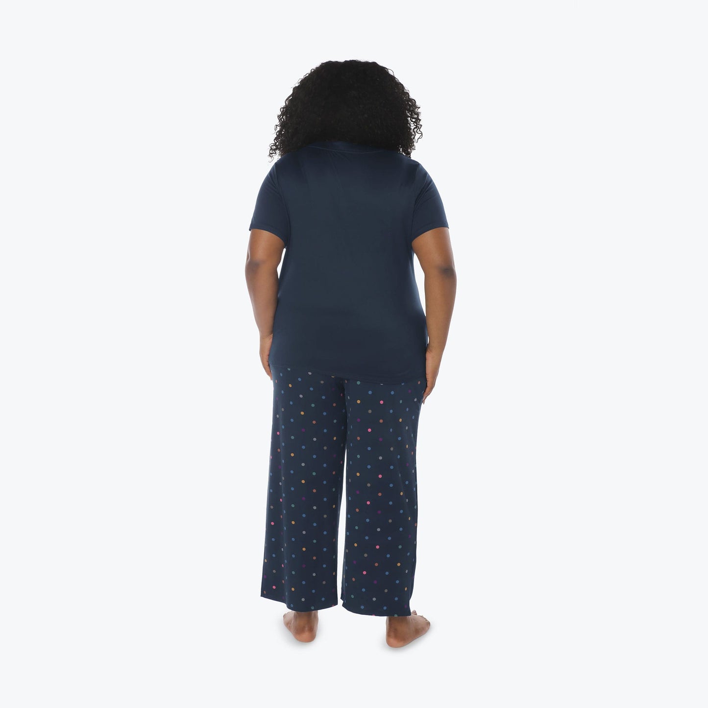 Boomerang Relaxed Tee & Cropped Pants Set
