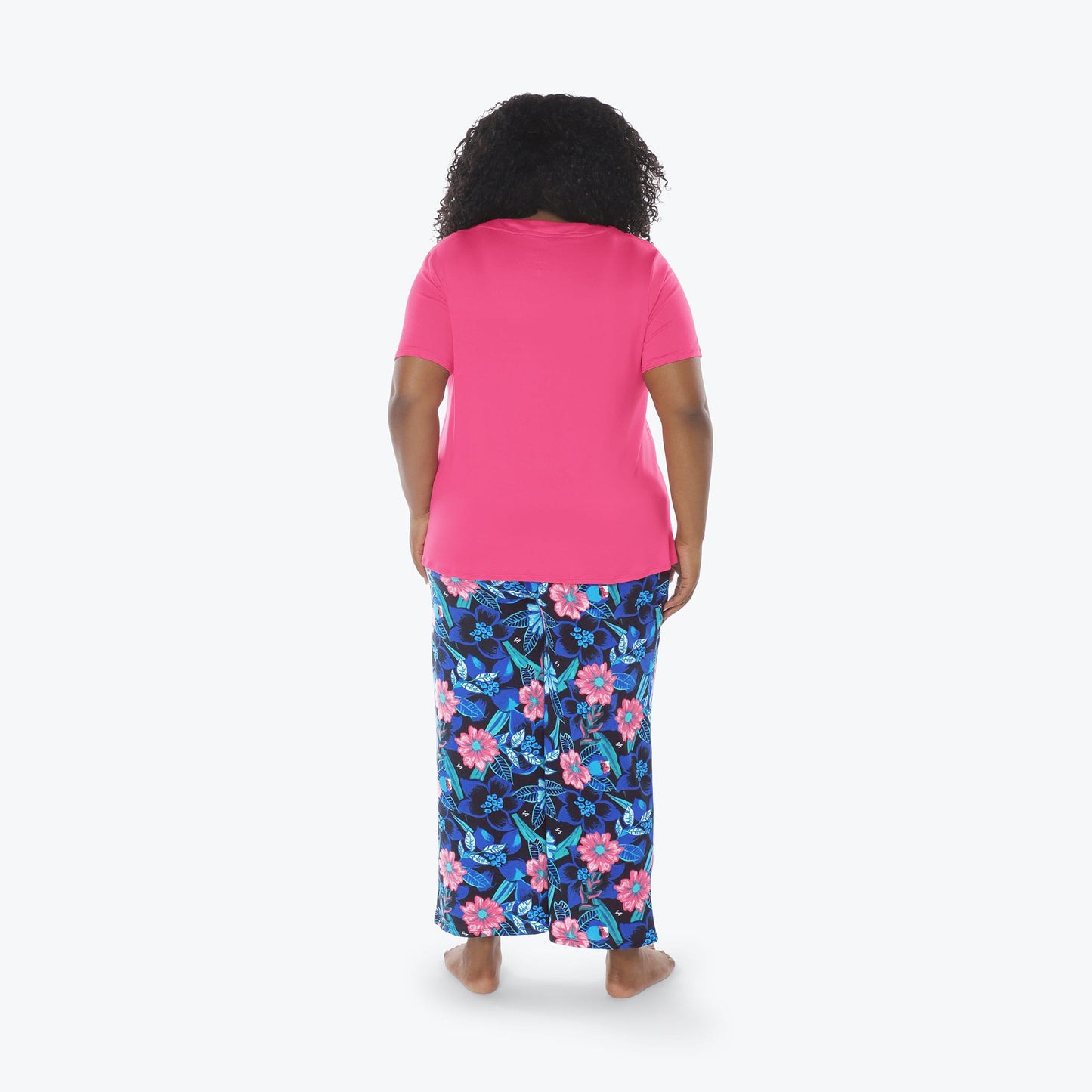 Boomerang Relaxed Tee & Cropped Pants Set