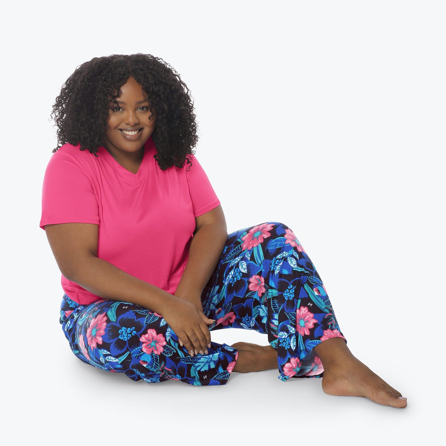 Boomerang Relaxed Tee & Cropped Pants Set