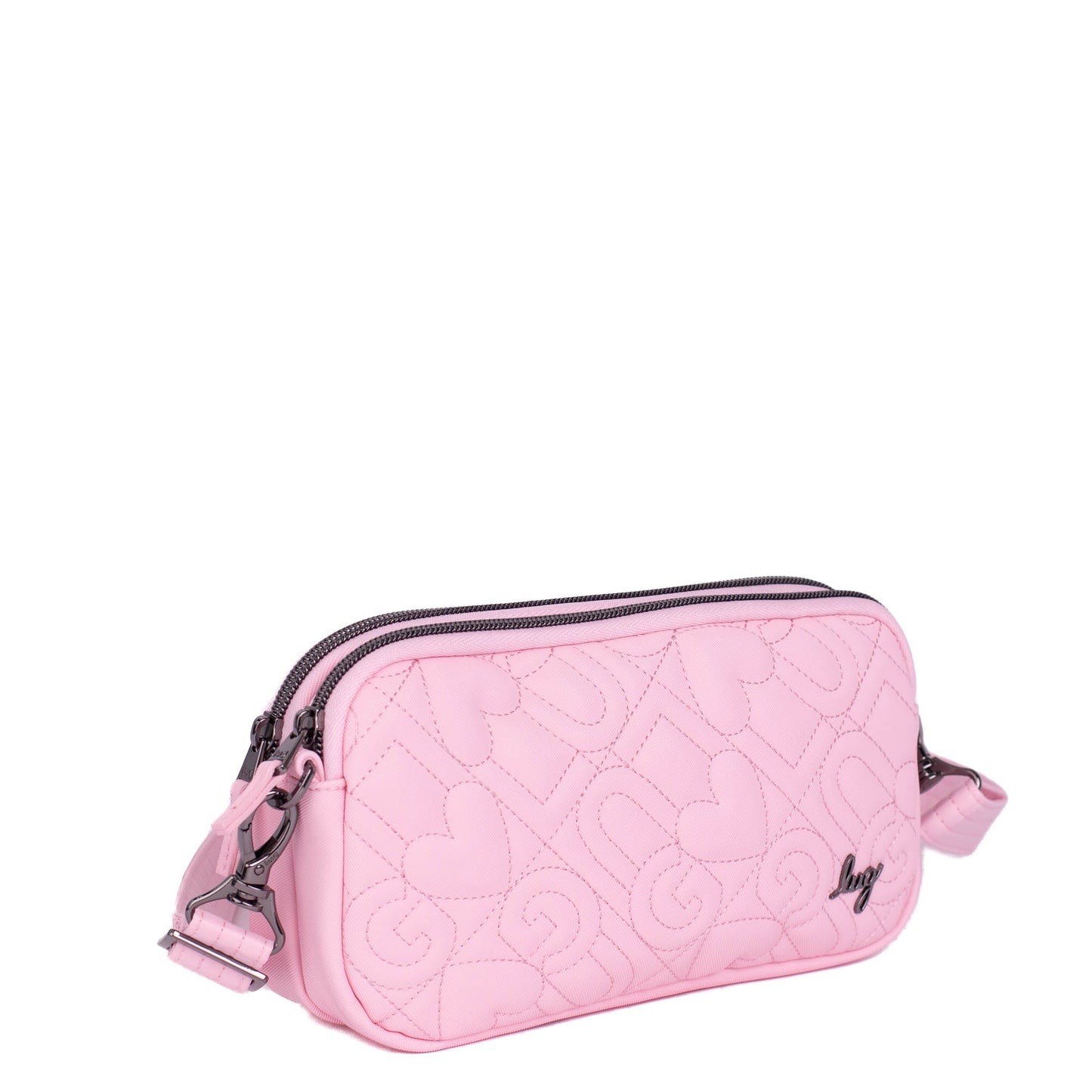 Coupe XL Love Satin Luxe Convertible Crossbody Bag