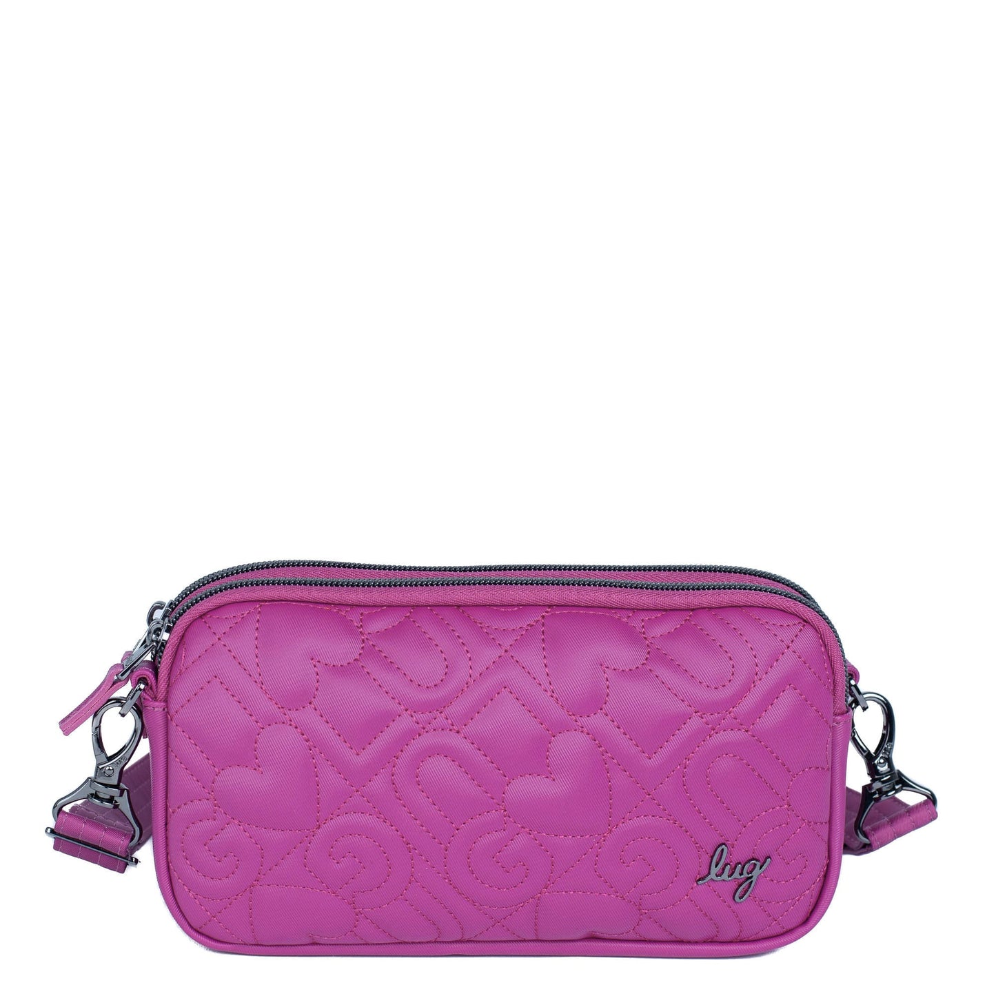 Coupe XL Love Satin Luxe Convertible Crossbody Bag