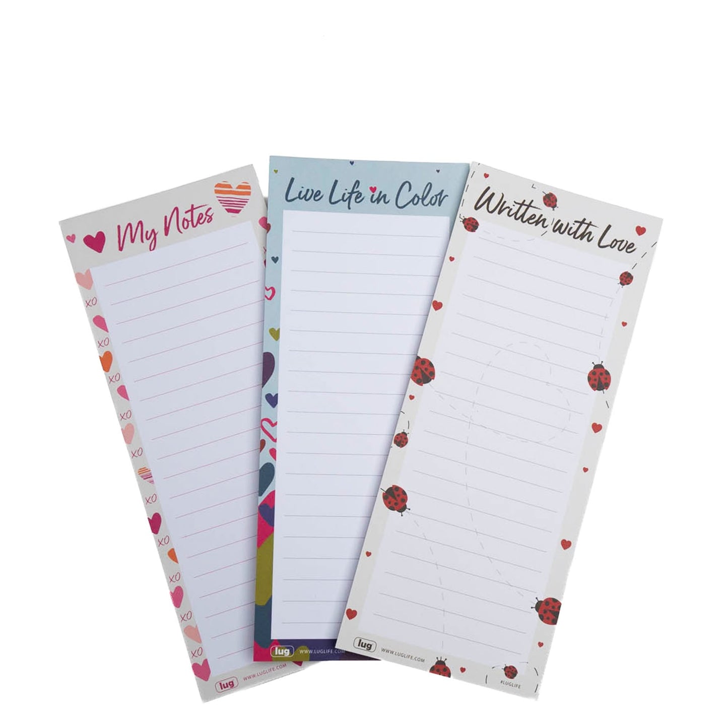 Doodle Notepad 3pk - 4.5 x 11