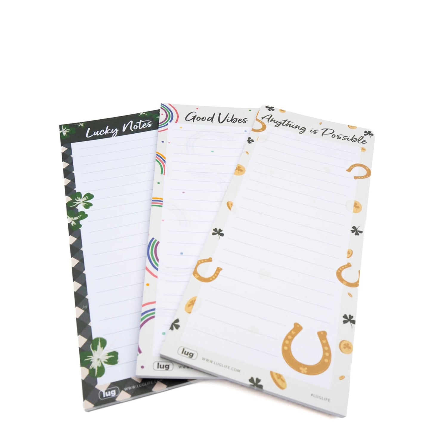 Doodle Notepad 3pk - 4.5 x 11