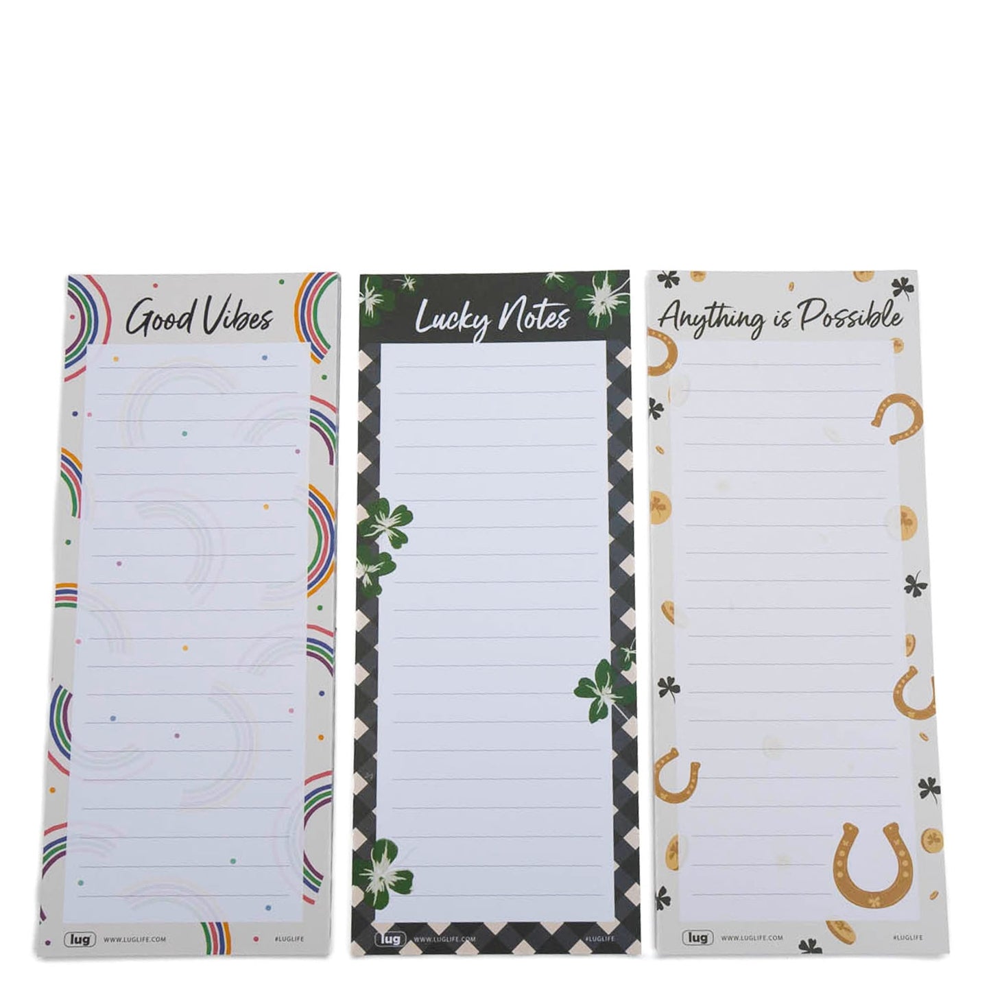 Doodle Notepad 3pk - 4.5 x 11