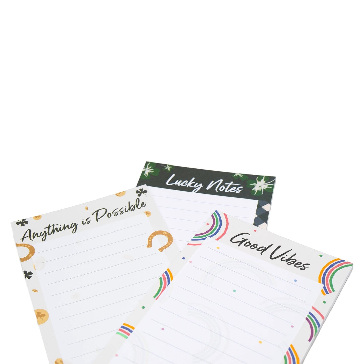 Doodle Notepad 3pk - 4.5 x 11