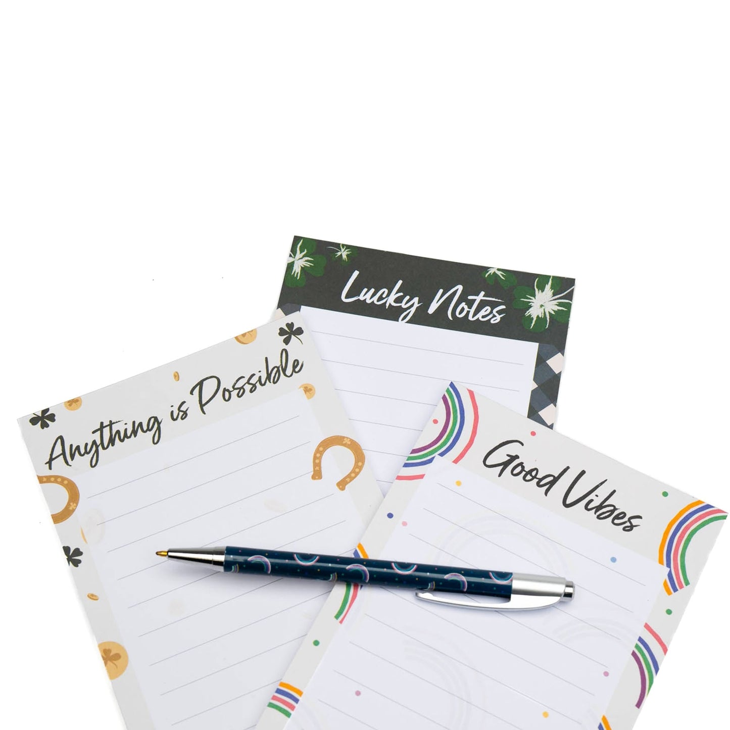 Doodle Notepad 3pk - 4.5 x 11