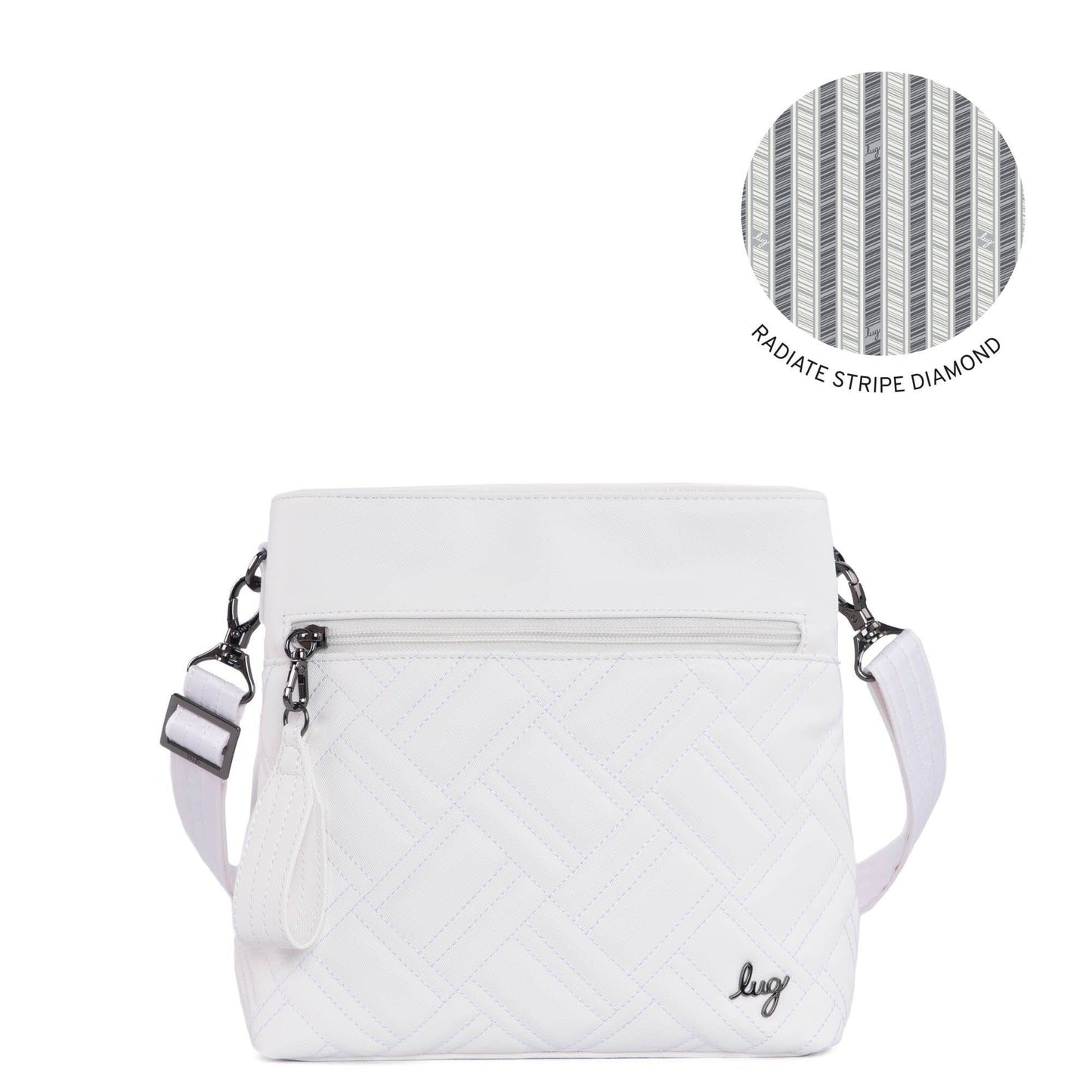 Double Dip Satin Luxe VL Crossbody Bag