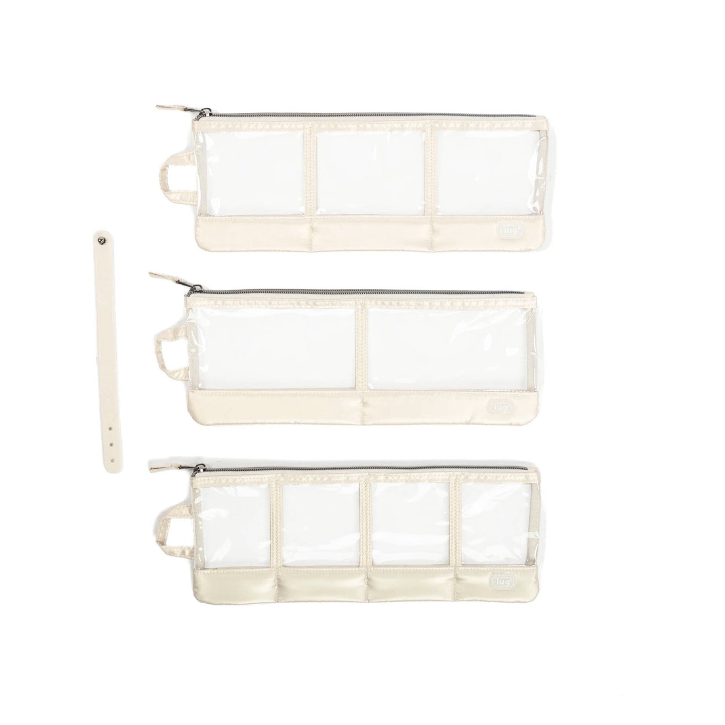 Envelope 3pc Clearview Zip Organizers