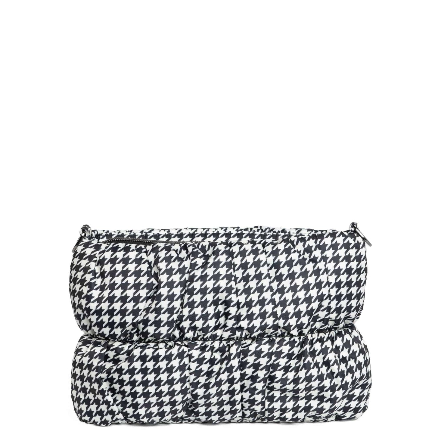 Flounce Ruched Crossbody Bag