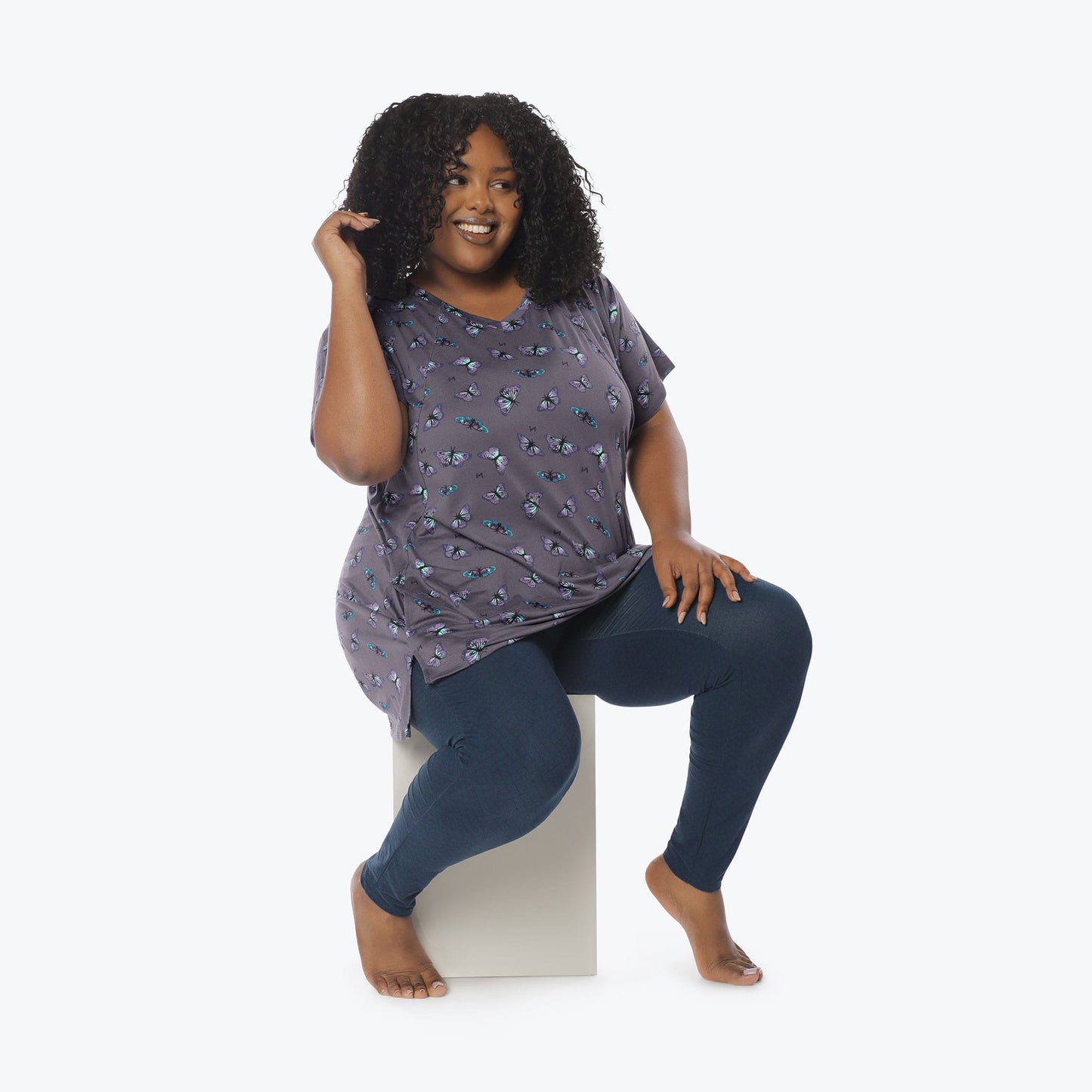 Hopper High Low Tunic Top