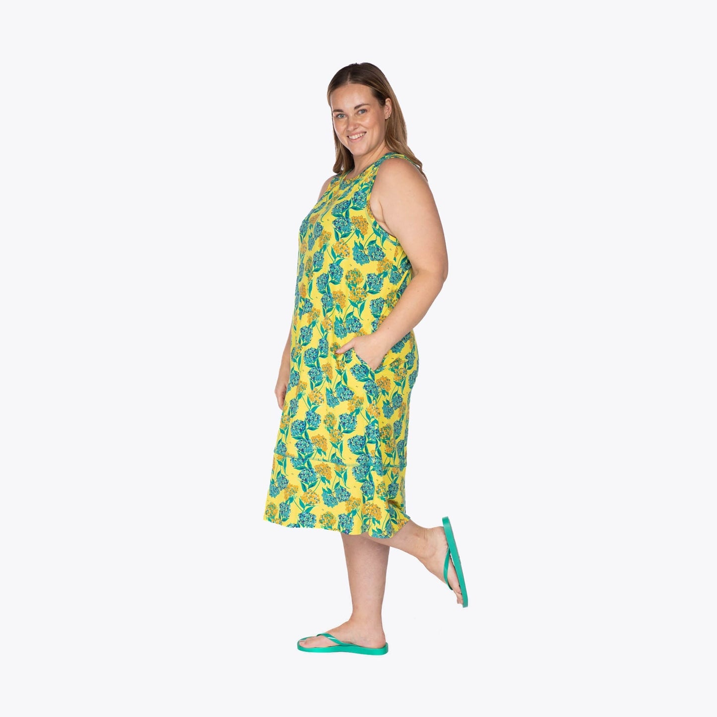 Hopscotch Sleeveless Dress
