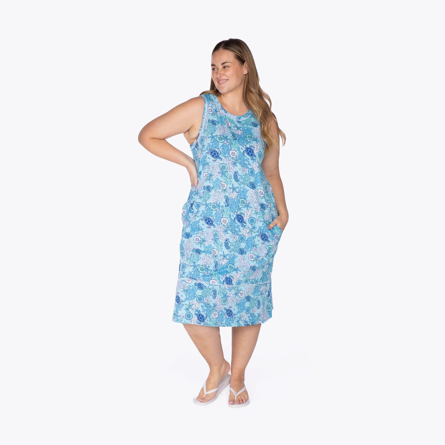 Hopscotch Sleeveless Dress