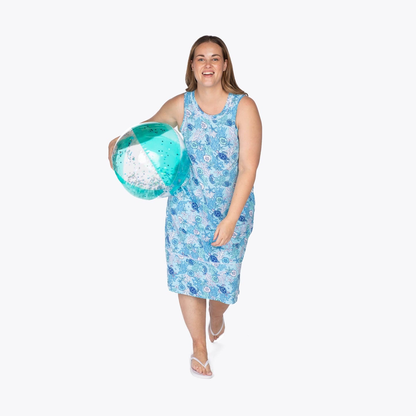 Hopscotch Sleeveless Dress