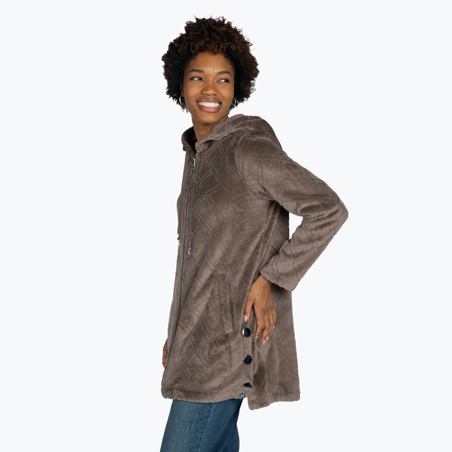 Huddle Plush Zip Lounger