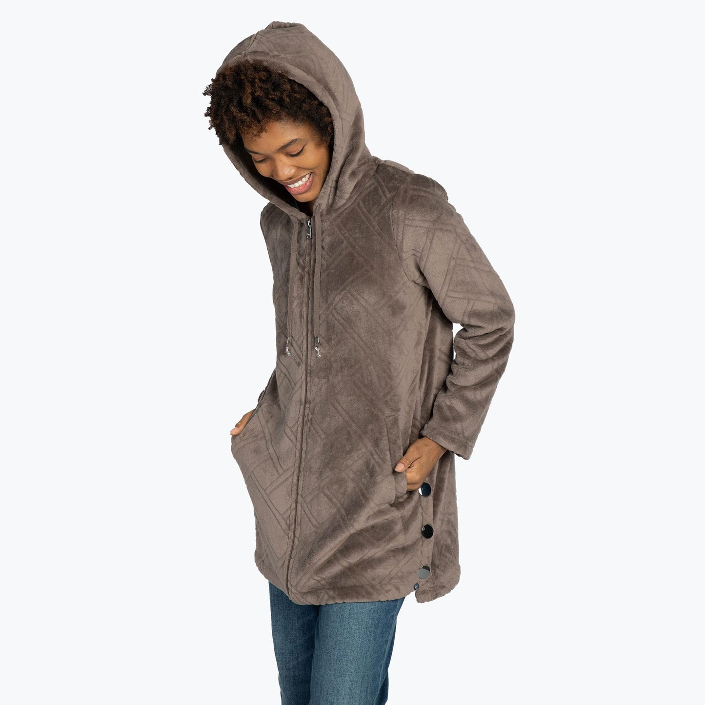 Huddle Plush Zip Lounger