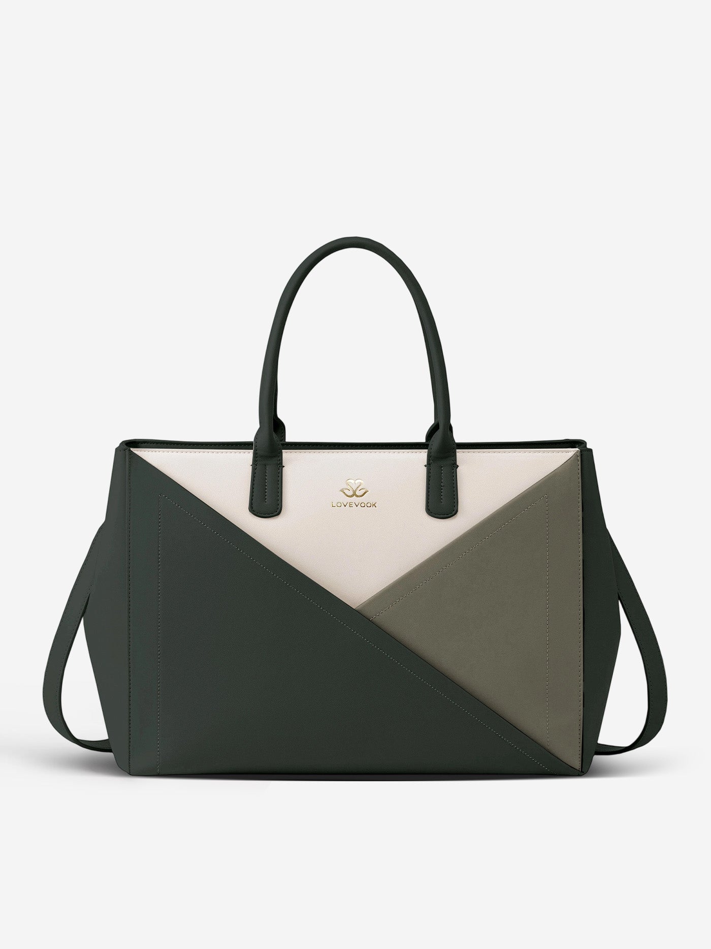 PU Leather Work Bag, 15.6 17.3